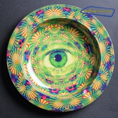 2022 Hot Circle Smoking Rolling Tray 3