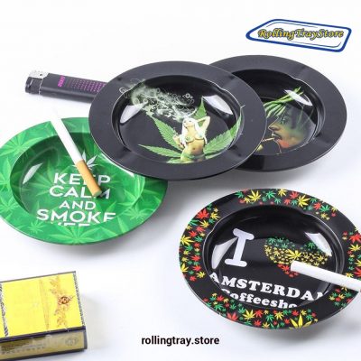 2022 Hot Circle Smoking Rolling Tray