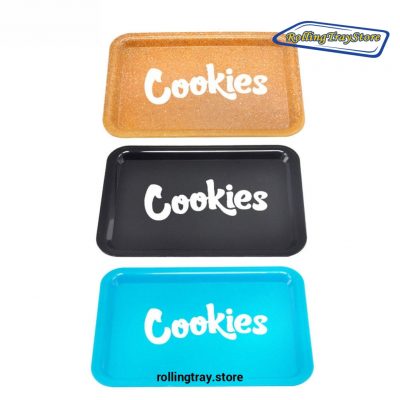 Cookies Tobacco Rolling Tray - 7Inch