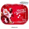 Merry Christmas Santa Tobacco Rolling Tray - 7Inch