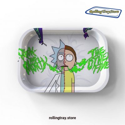 Rick And Morty Tobacco Weed Rolling Tray - 7Inch